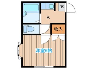 ルミナス小田原の物件間取画像